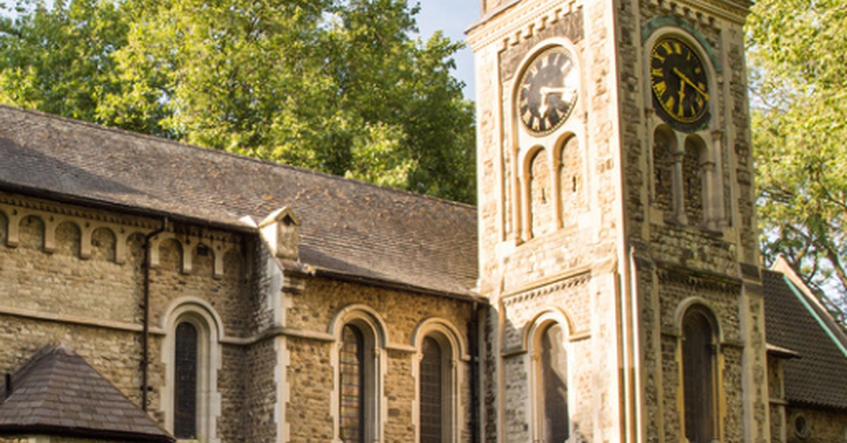 St Pancras Old Church in London, where parish records have been kept for centuries