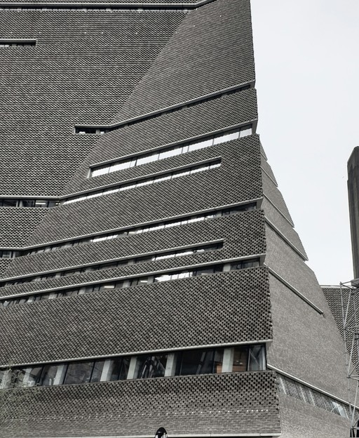 Tate Modern art gallery on the South Bank London, the former Bankside power station