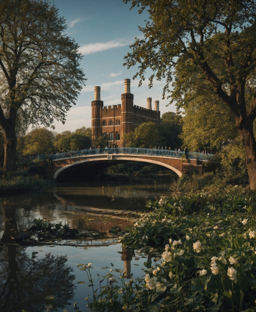 A quiet London park with a Victorian bridge and lush greenery — one of the city's hidden gems