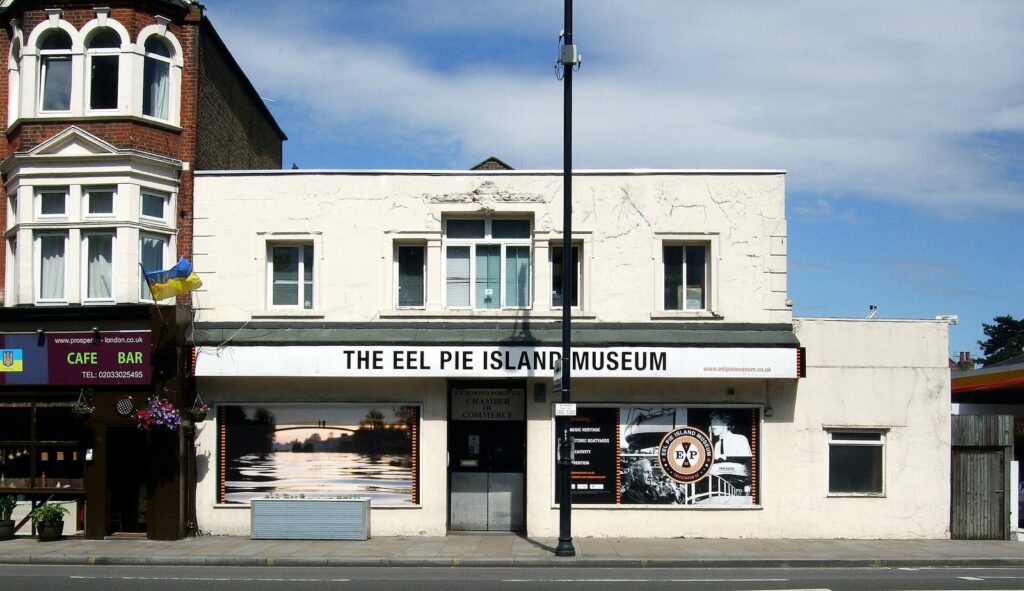 The Eel Pie Island Museum in Twickenham.