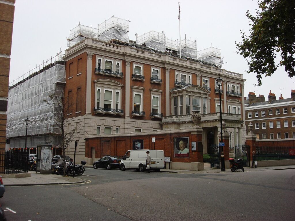 Hertford House on Manchester Square, home of the Wallace Collection.